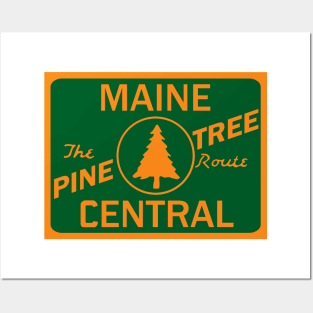 Maine Central Railroad Company Posters and Art